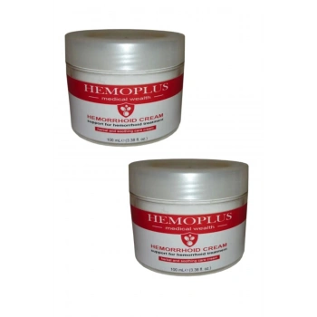 Hemoplus Rahatlatıcı  Masaj Bakım Kremi 100 ml 2 Adet