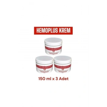 Hemoplus Rahatlatma Bakım Kremi 150 ml  x 3 Adet