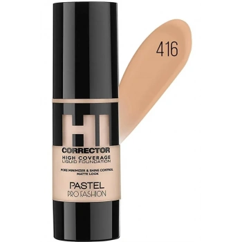 High Coverage Liquid Foundation - No: 416