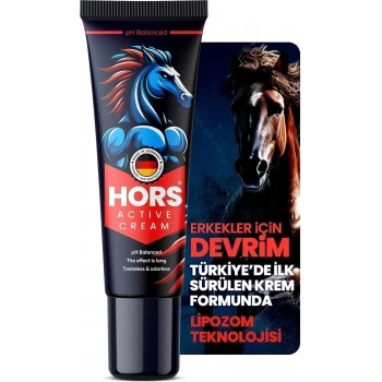 Hors Active Cream Erkeklere Özel Krem