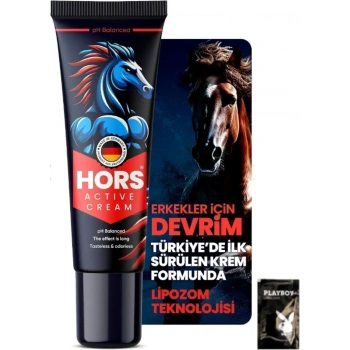 Hors Active Cream P.enis Kremi 50ML 1 Adet + 1 Adet Jel