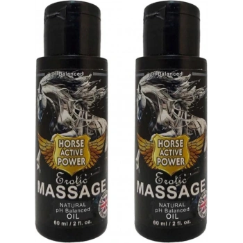 Hors Active Power Vücut Bakım Masaj Yağı 60 ml 2 Adet