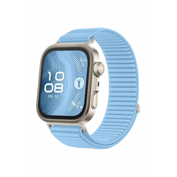 Huawei Fit 4 Braid Kordon - Açık Mavi