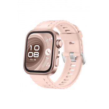 Huawei Fit 4 Nova Silikon Kordon - Pembe