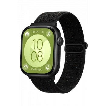 Huawei Fit 4 Star Kordon - Benekli Siyah