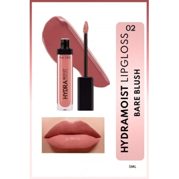 Hydramoist Nemlendirici Dudak Parlatıcısı - 02 Bare Blush - Nude