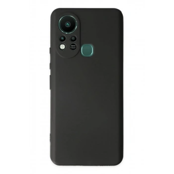 İnfinix Hot 11s Uyumlu Kılıf First Silikon - Siyah