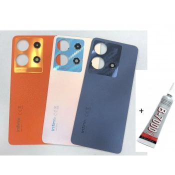 İNFİNİX NOTE 30 Uyumlu Arka Batarya Pil Kapağı SİYAH (B70