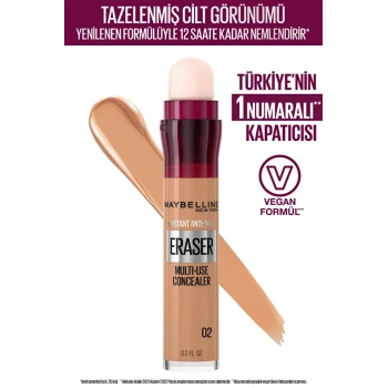 Instant Anti Age Eraser Kapatıcı - 02 Nude