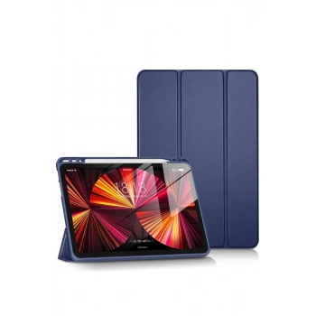 Apple iPad Pro 11 (2024) Kılıf Tablet Smart Kılıf - Lacivert