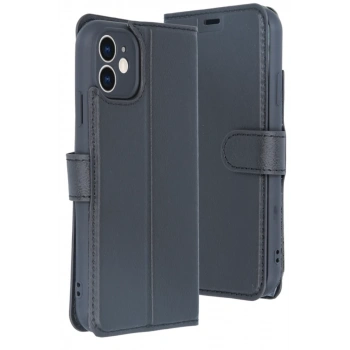 Apple iPhone 11 Kılıf Trend S Plus Kapaklı Kılıf - Siyah