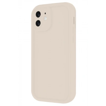 Apple iPhone 11 Kılıf Viera Silikon - Krem