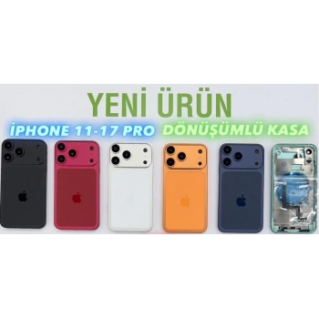 iPhone 11 Uyumlu - 17 PROya Dönüşüm Kasa (SİYAH)