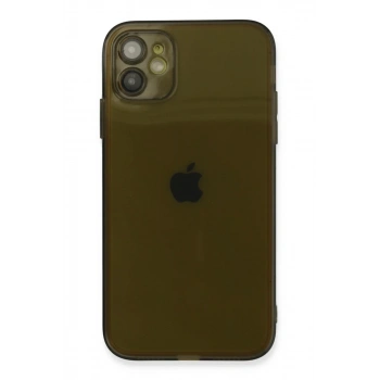 Apple iPhone 12 Kılıf Fly Lens Silikon - Siyah