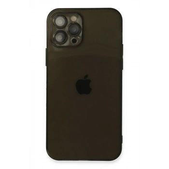 Apple iPhone 12 Pro Kılıf Fly Lens Silikon - Siyah