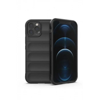 Apple iPhone 12 Pro Kılıf Optimum Silikon - Siyah