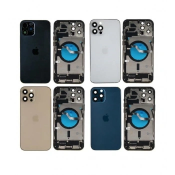 iPhone 12 Pro Max Uyumlu FULL Dolu Kasa (Siyah)
