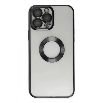 Apple iPhone 13 Pro Kılıf Slot Silikon - Siyah