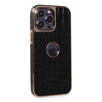 Apple iPhone 13 Pro Max Kılıf Snake Kapak - Siyah
