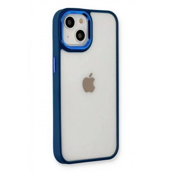 Apple iPhone 14 Plus Kılıf Dora Kapak - Mavi
