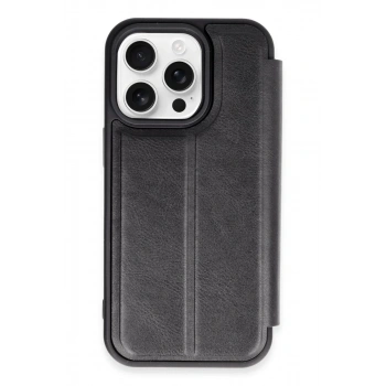 Apple iPhone 14 Pro Kılıf Flip Cover - Siyah