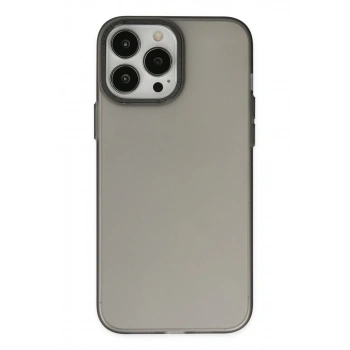 Apple iPhone 14 Pro Kılıf Modos Metal Kapak - Siyah