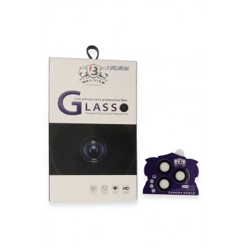 Apple iPhone 14 Pro Max Bilvis Titan Kamera Lens - Siyah