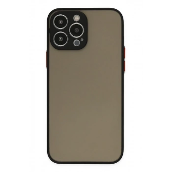 Apple iPhone 14 Pro Max Kılıf Montreal Silikon Kapak - Siyah