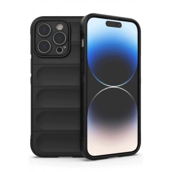 Apple iPhone 14 Pro Max Kılıf Optimum Silikon - Siyah