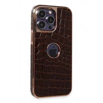 Apple iPhone 14 Pro Max Kılıf Snake Kapak - Bordo