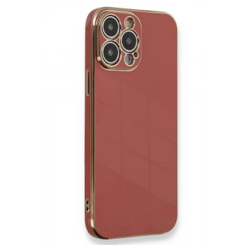 Apple iPhone 15 Pro Kılıf Volet Silikon - Kırmızı