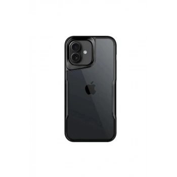 Apple iPhone 16 Plus Kılıf Boyi Silikon Kapak - Siyah