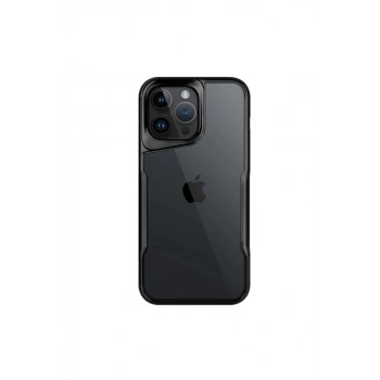 Apple iPhone 16 Pro Kılıf Boyi Silikon Kapak - Siyah