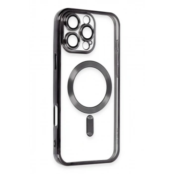 Apple iPhone 16 Pro Max Kılıf Kross Magneticsafe Kapak - Siyah