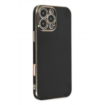 Apple iPhone 16 Pro Max Kılıf Volet Silikon - Siyah