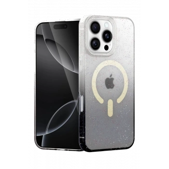 Apple iPhone 16 Pro Max Pummel Shiny Magsafe Kapak - Siyah