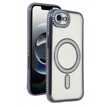 Apple iPhone 16E Joke Simli Magneticsafe Kılıf - Siyah