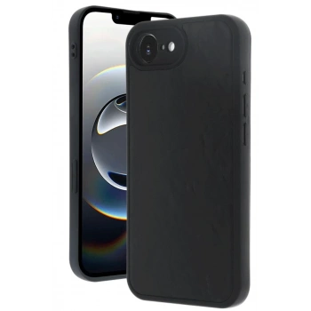 Apple iPhone 16E Kılıf Aras Deri Kapak - Siyah