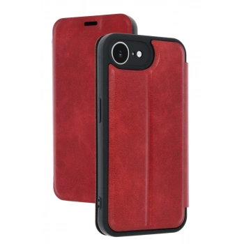 Apple iPhone 16E Kılıf Flip Cover - Kırmızı