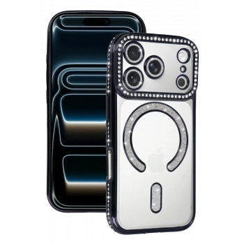 Apple iPhone 17 Pro Max Joke Simli Magneticsafe Kılıf - Siyah