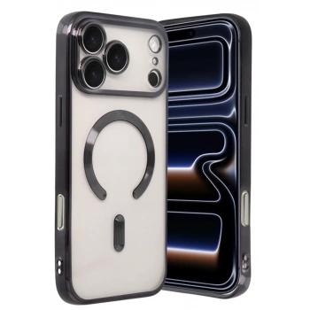 Apple iPhone 17 Pro Max Kross Magneticsafe Kapak - Siyah