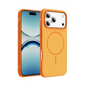 Joko Apple iPhone 17 Pro Max Neksa Magsafe Kapak - Turuncu