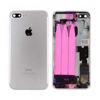 iPhone 7 Plus Uyumlu FULL Dolu Kasa (Gümüş)