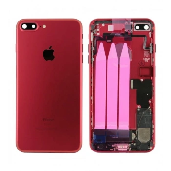 iPhone 7 Plus Uyumlu FULL Dolu Kasa (Kırmızı)