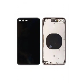 iPhone 8 Plus Uyumlu Boş Kasa+Kapak (Siyah)
