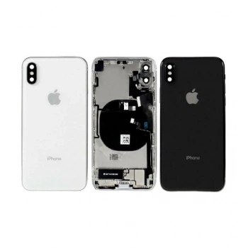 iPhone X Uyumlu FULL Dolu Kasa (Beyaz)
