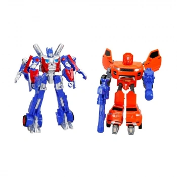 Işıklı 2li  Robot Transformer Dönüşen Araçlar