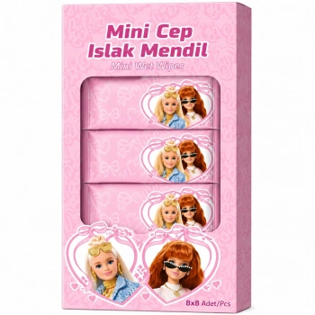 Islak Mini Cep Mendili 8li
