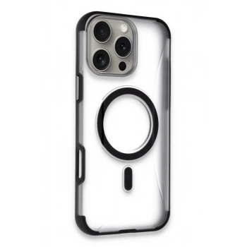 Joko Apple iPhone 14 Pro Max Uyumlu Hilton Magsafe Kapak - Siyah
