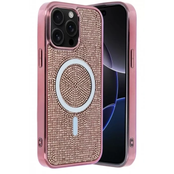 Joko Apple iPhone 15 Pro Max Uyumlu Helen Magsafe Kapak - Pembe